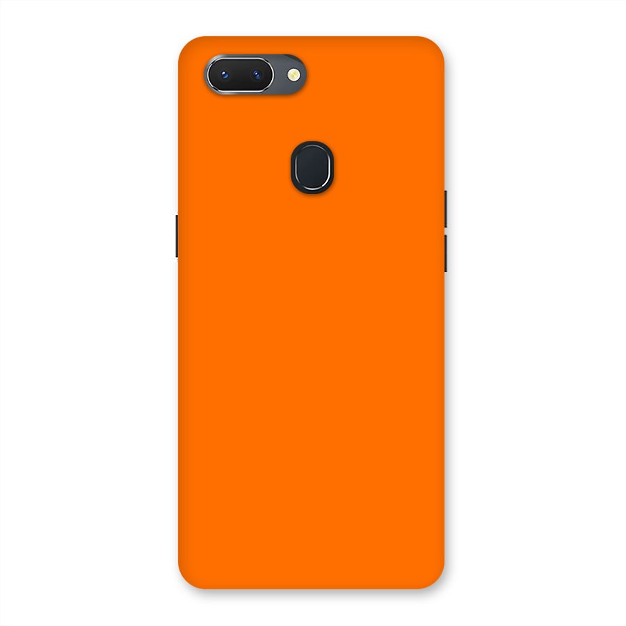 Mac Orange Back Case for Oppo Realme 2