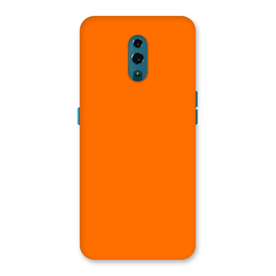 Mac Orange Back Case for Oppo Reno