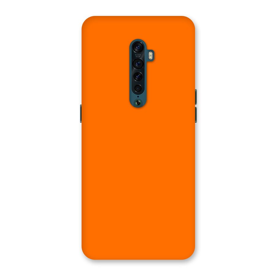 Mac Orange Back Case for Oppo Reno2