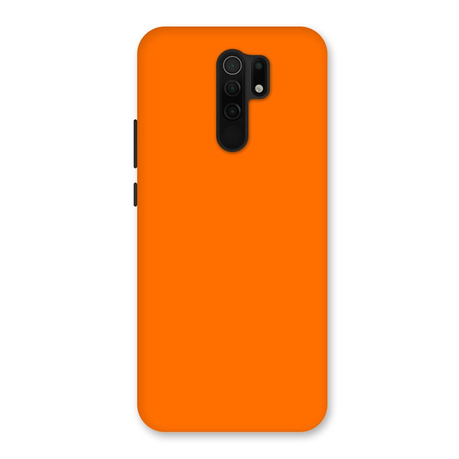 Mac Orange Back Case for Poco M2