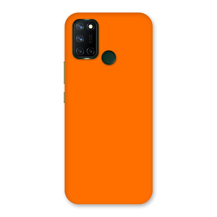Mac Orange Back Case for Realme 7i