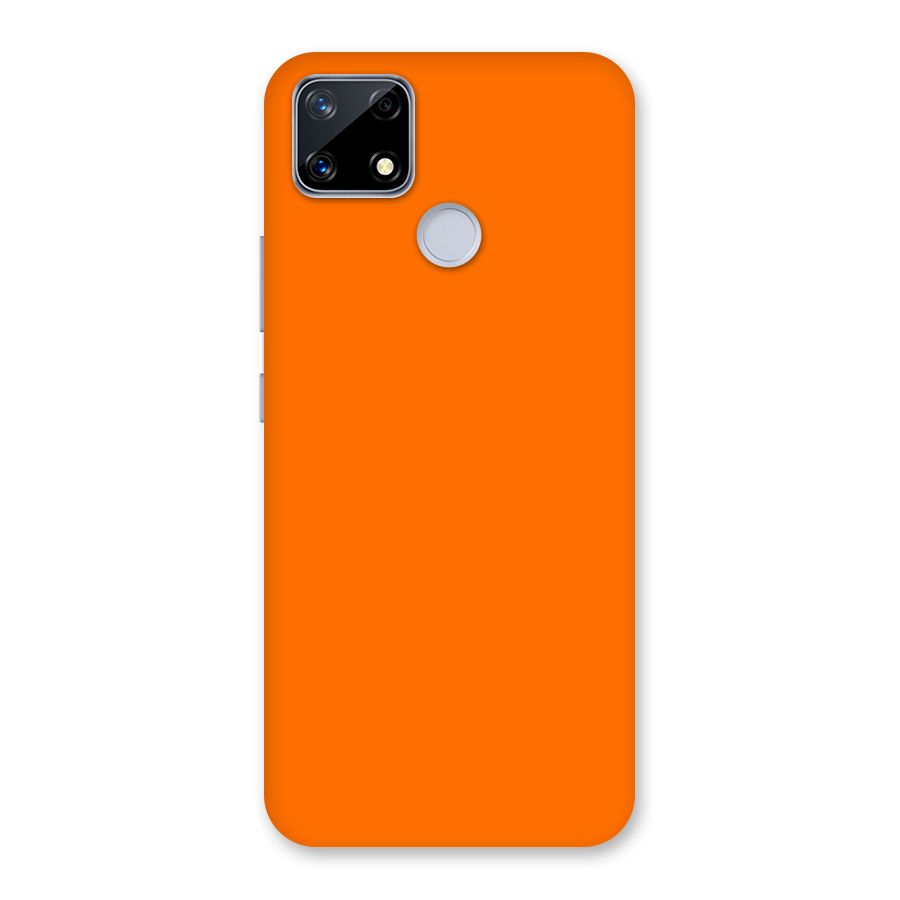 Mac Orange Back Case for Realme Narzo 20