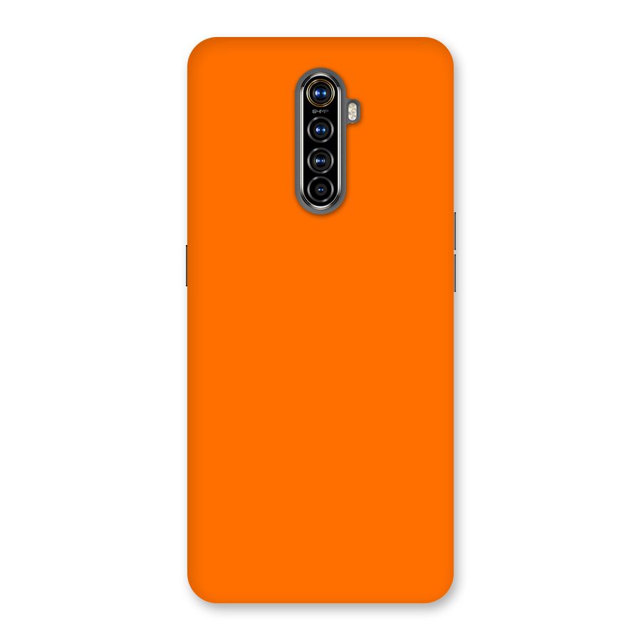 Mac Orange Back Case for Realme X2 Pro