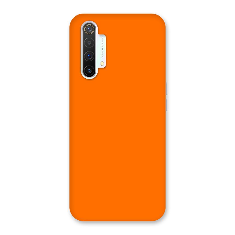 Mac Orange Back Case for Realme X3 SuperZoom