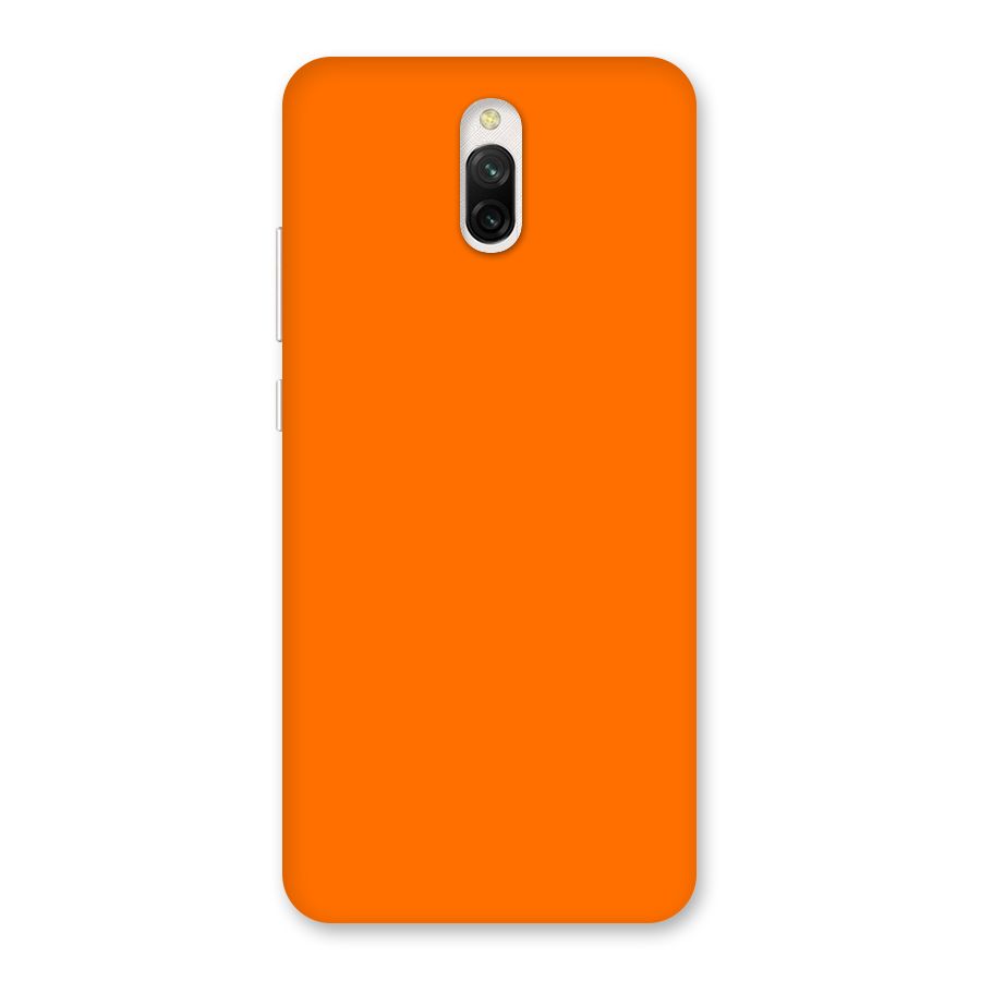 Mac Orange Back Case for Redmi 8A Dual
