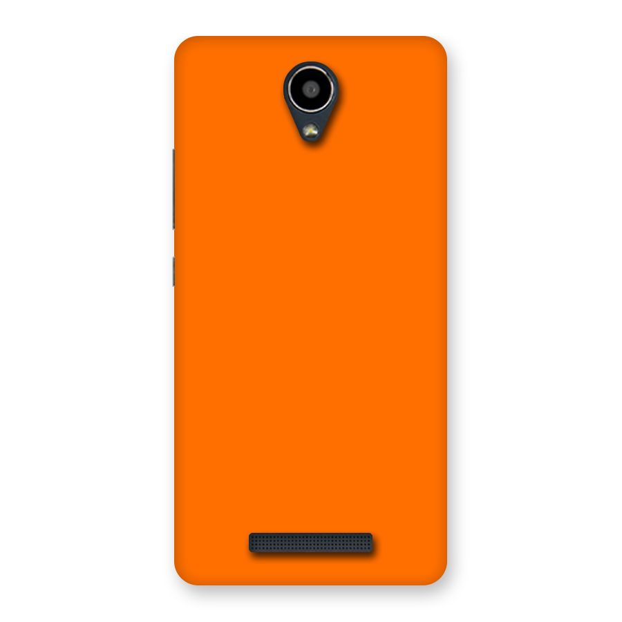 Mac Orange Back Case for Redmi Note 2