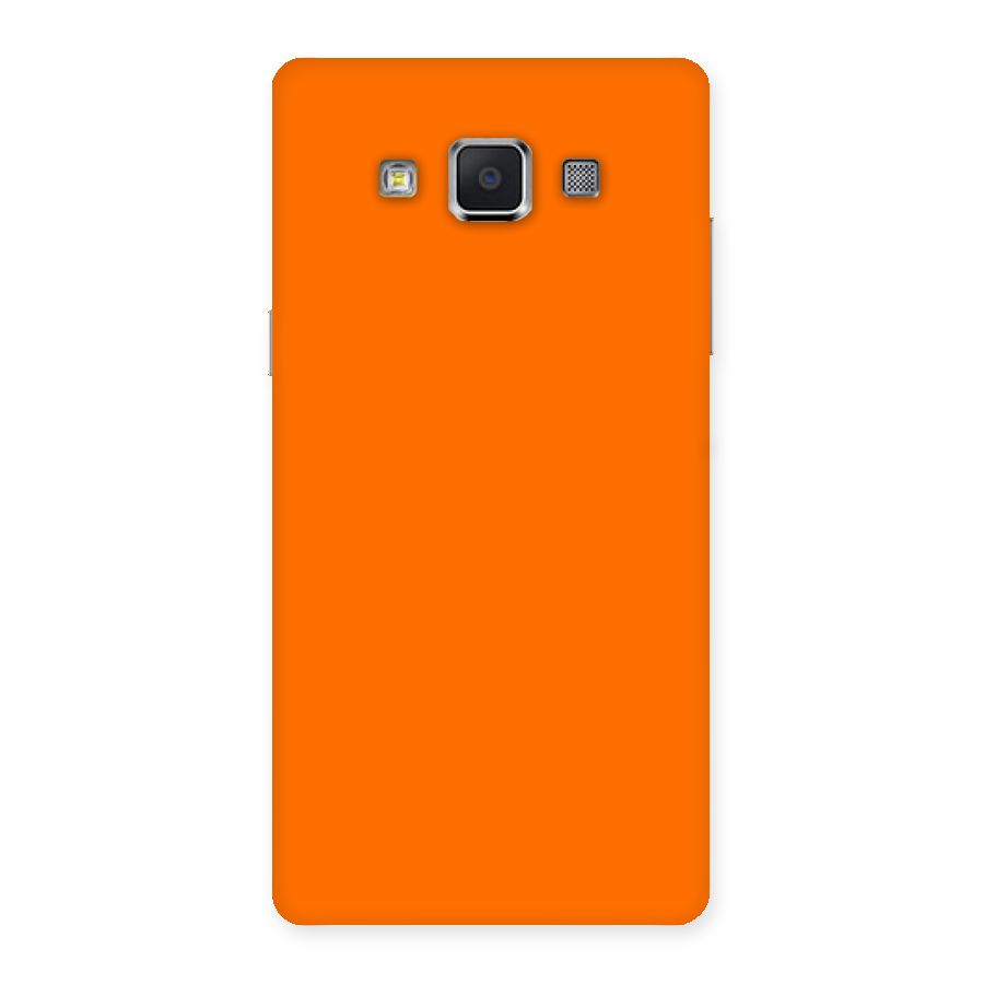 Mac Orange Back Case for Samsung Galaxy A5
