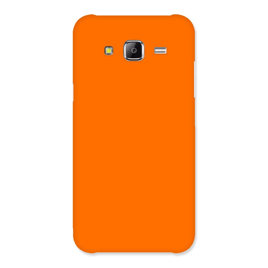 Mac Orange Back Case for Samsung Galaxy J2 Prime
