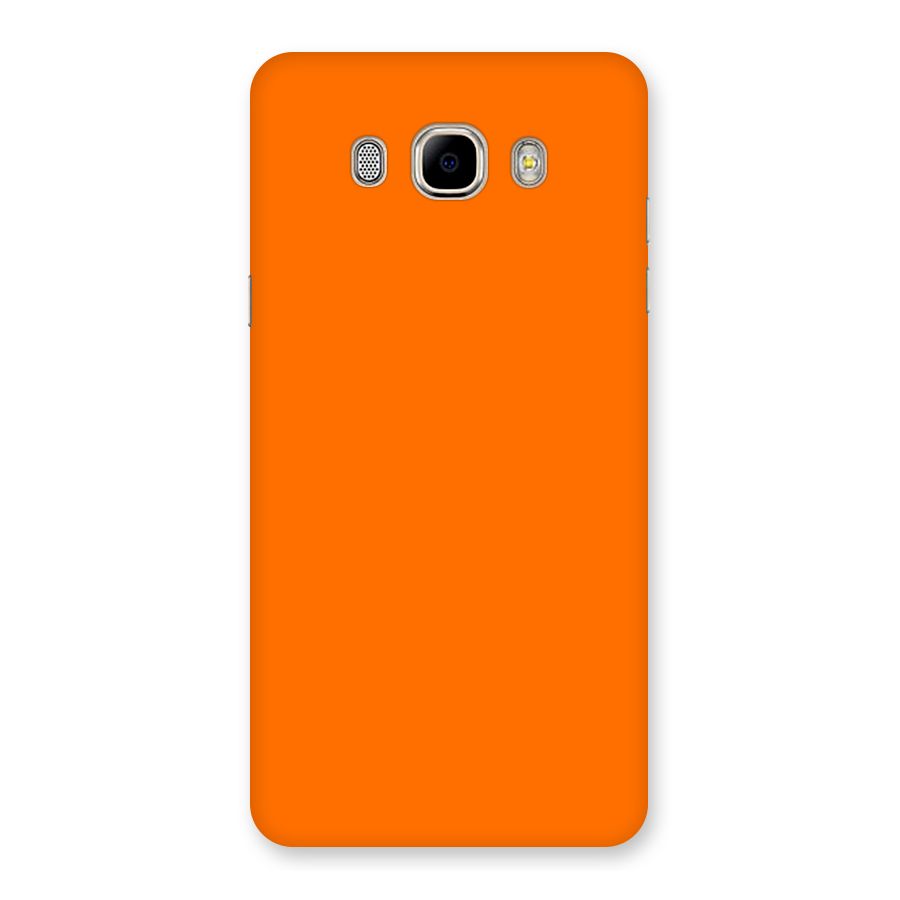 Mac Orange Back Case for Samsung Galaxy J7 2016