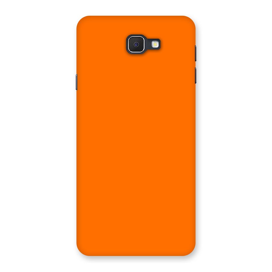 Mac Orange Back Case for Samsung Galaxy J7 Prime