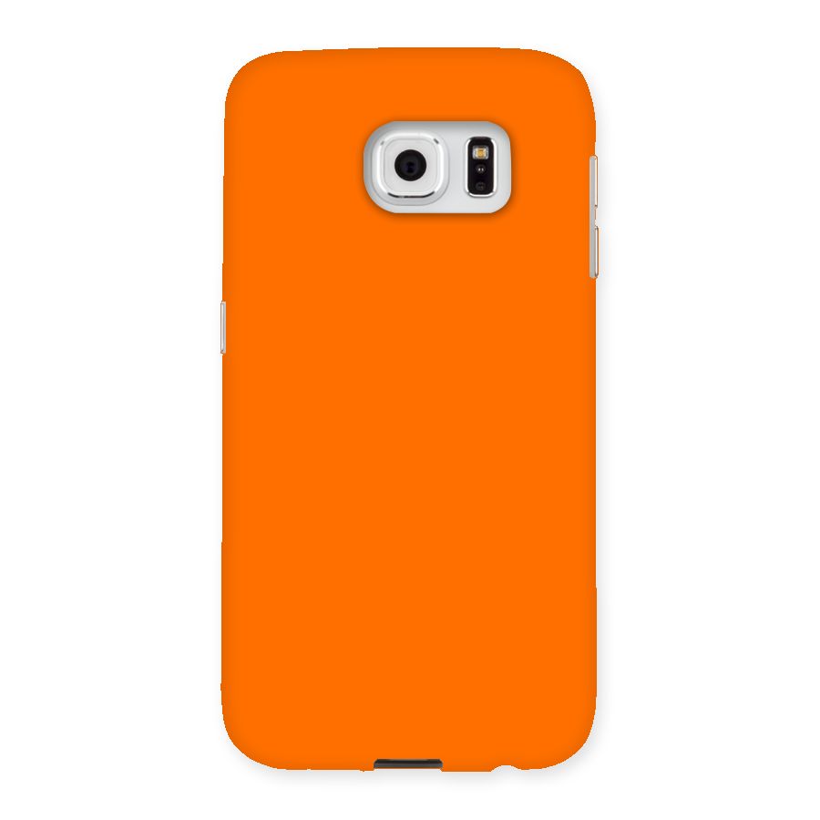 Mac Orange Back Case for Samsung Galaxy S6