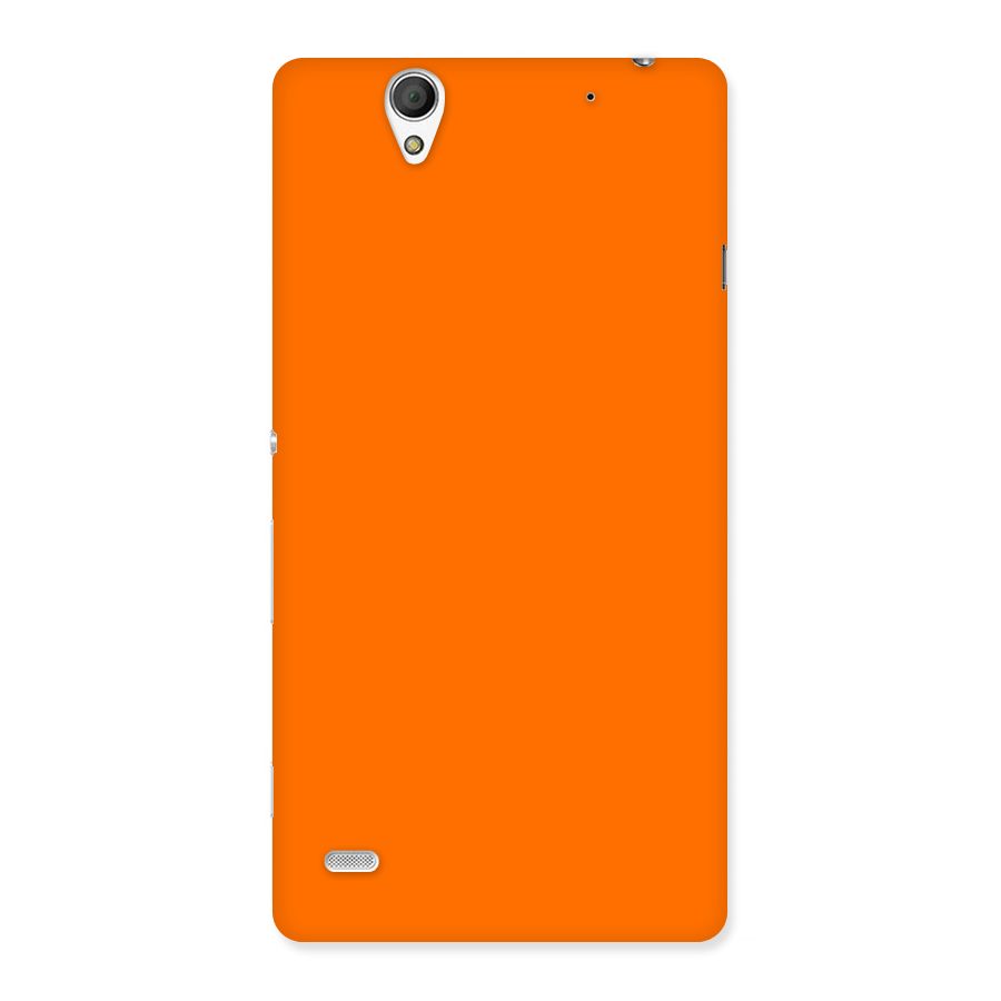Mac Orange Back Case for Sony Xperia C4