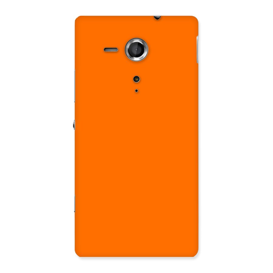 Mac Orange Back Case for Sony Xperia SP