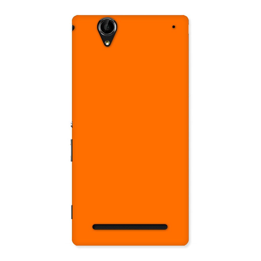 Mac Orange Back Case for Sony Xperia T2