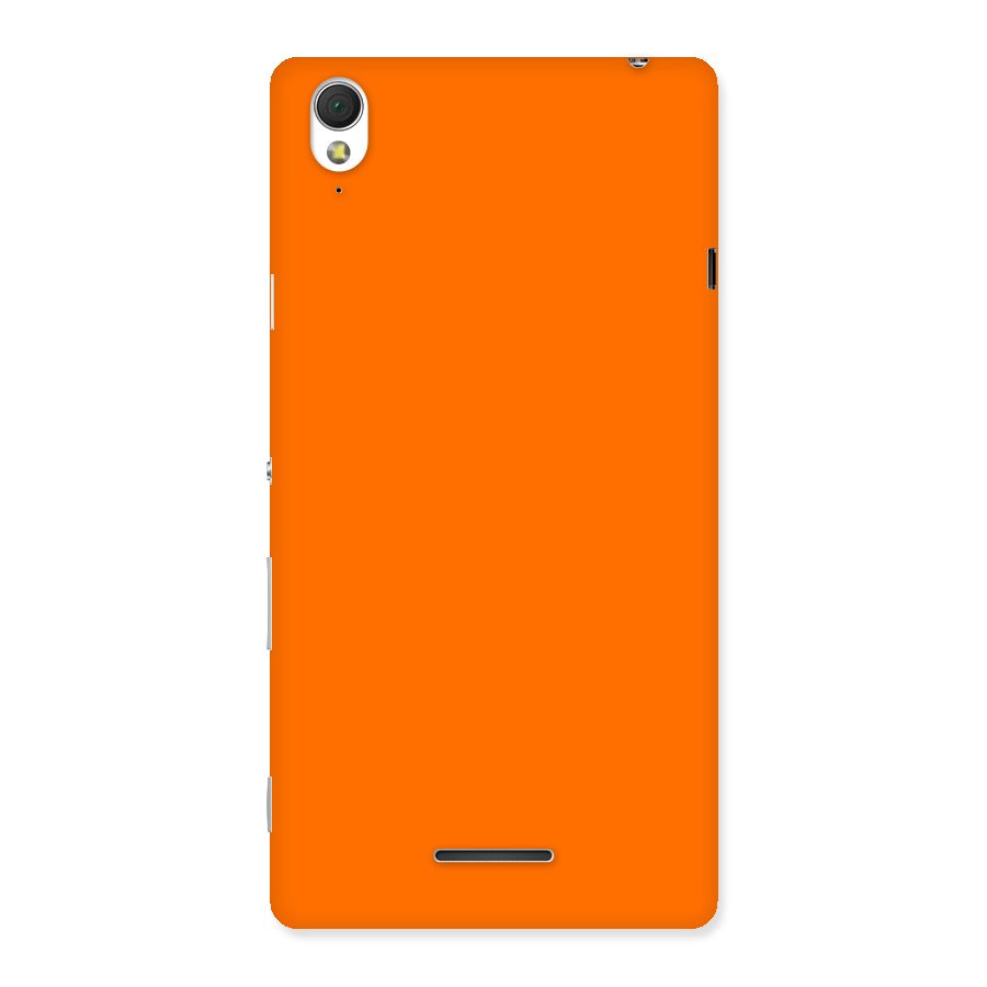 Mac Orange Back Case for Sony Xperia T3