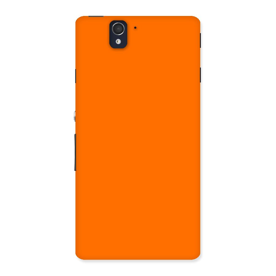 Mac Orange Back Case for Sony Xperia Z