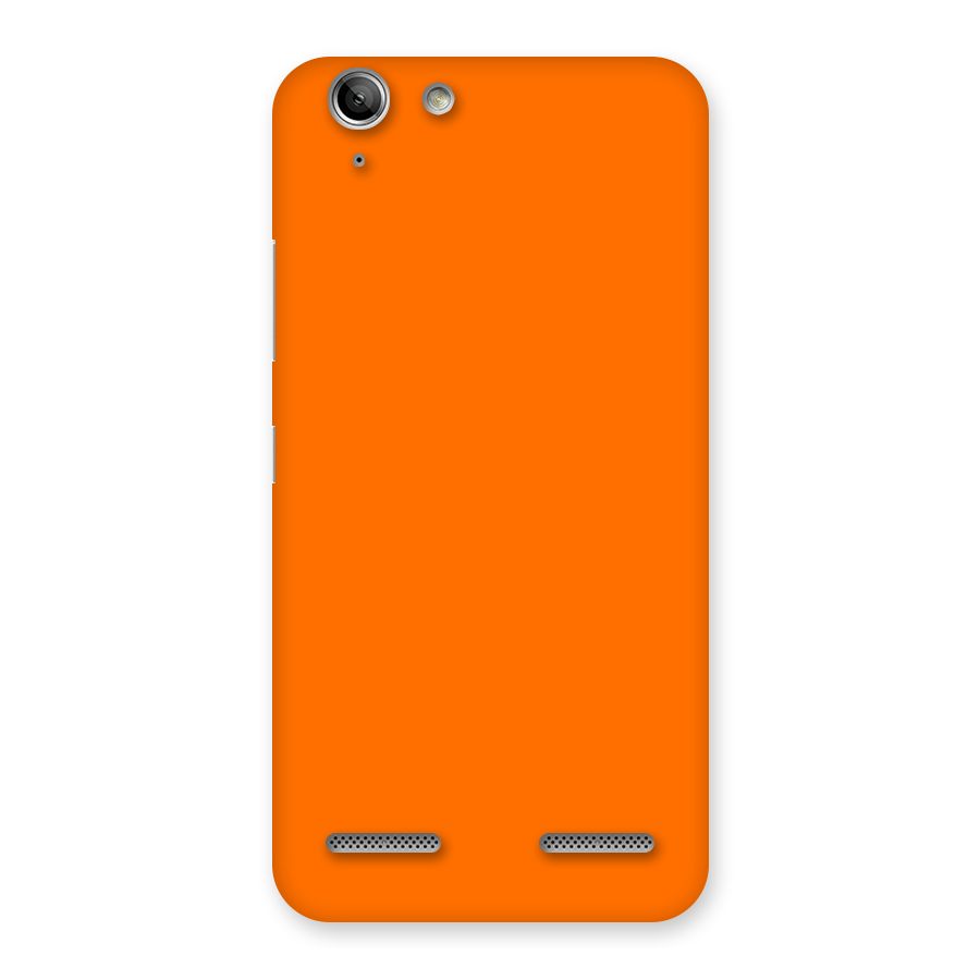 Mac Orange Back Case for Vibe K5 Plus