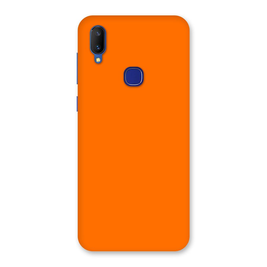 Mac Orange Back Case for Vivo V11