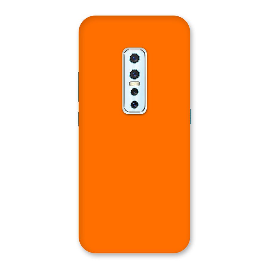 Mac Orange Back Case for Vivo V17 Pro