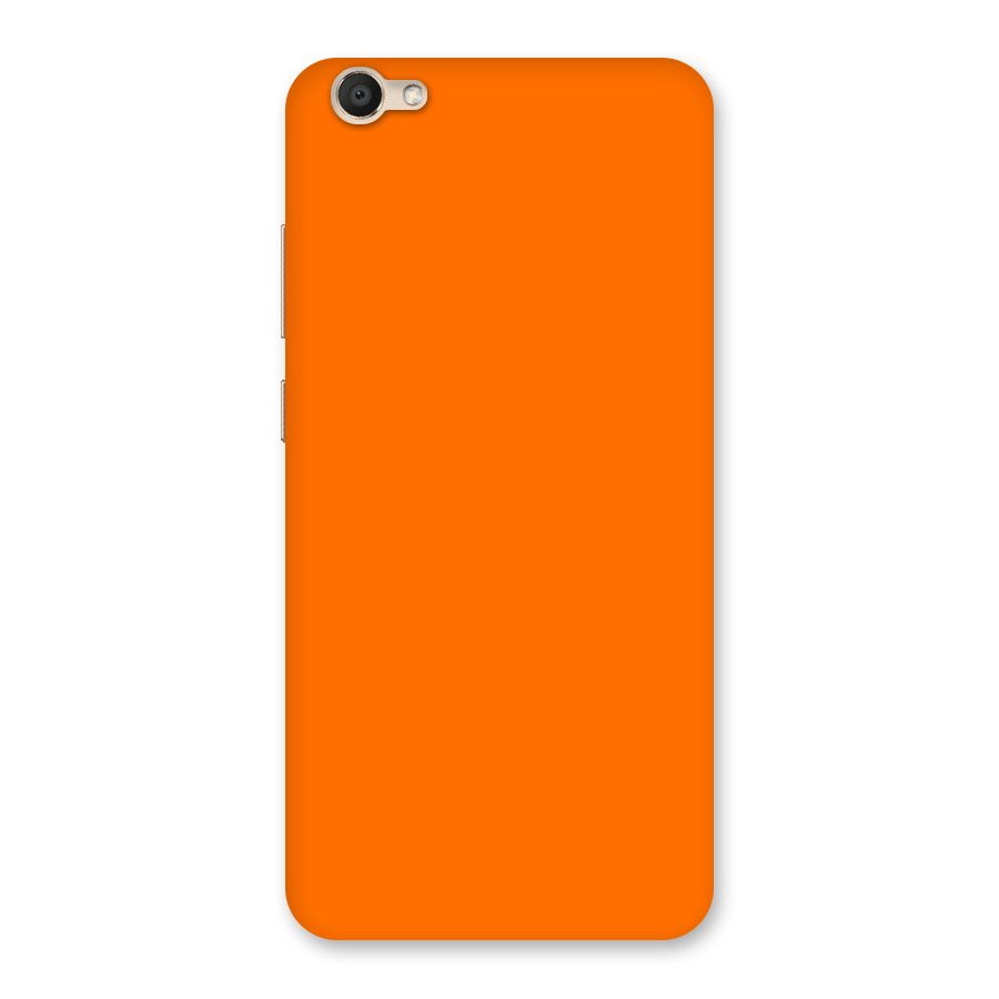 Mac Orange Back Case for Vivo V5