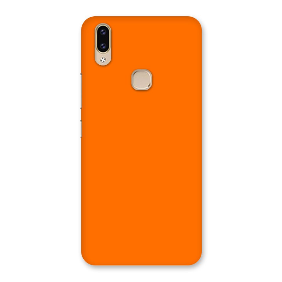 Mac Orange Back Case for Vivo V9 Youth