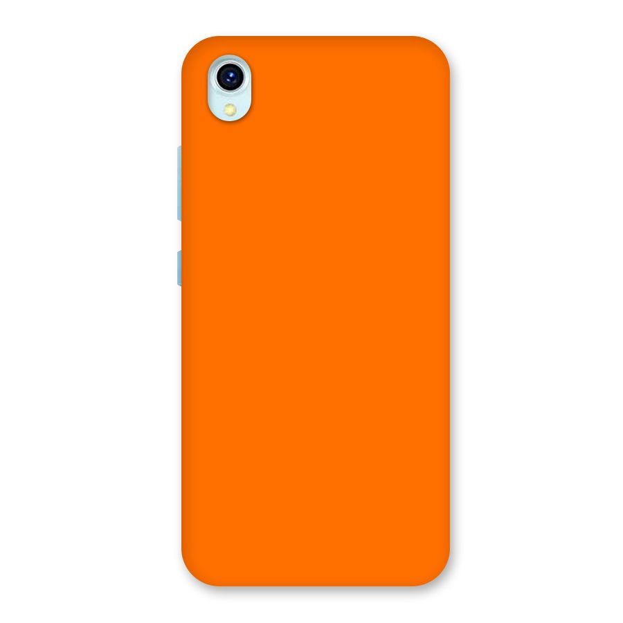 Mac Orange Back Case for Vivo Y1s