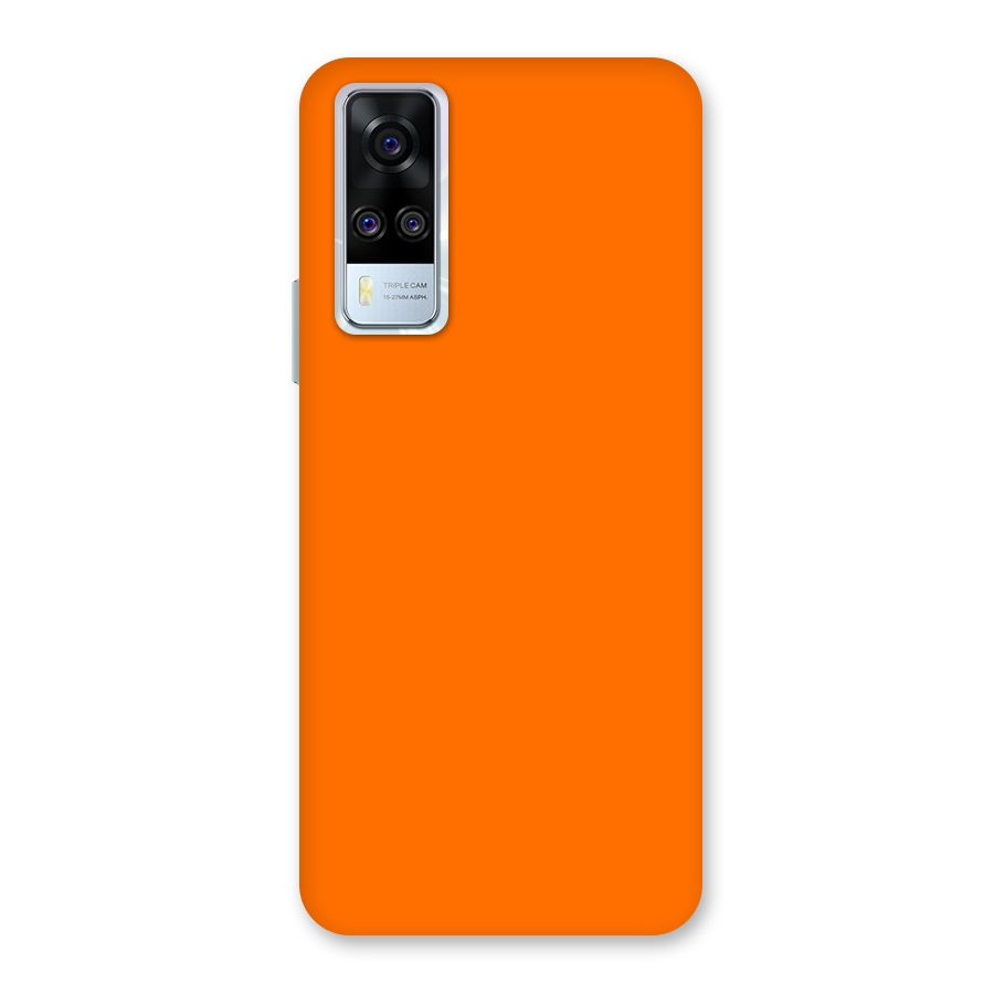 Mac Orange Back Case for Vivo Y31