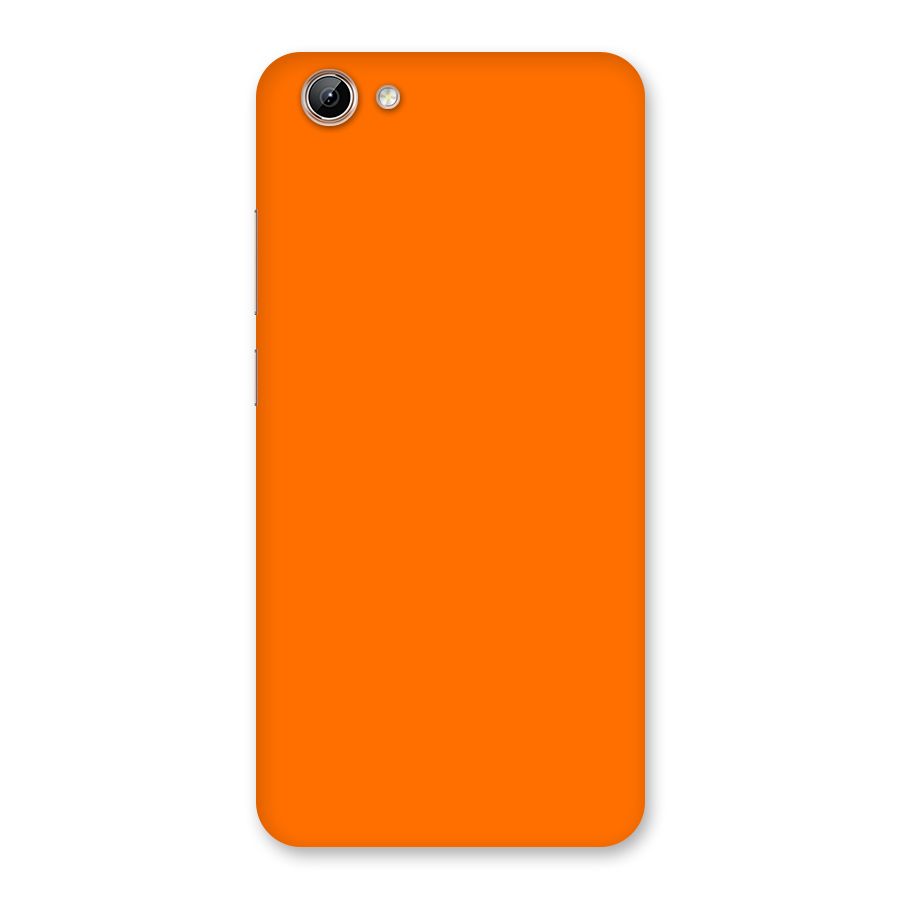 Mac Orange Back Case for Vivo Y71