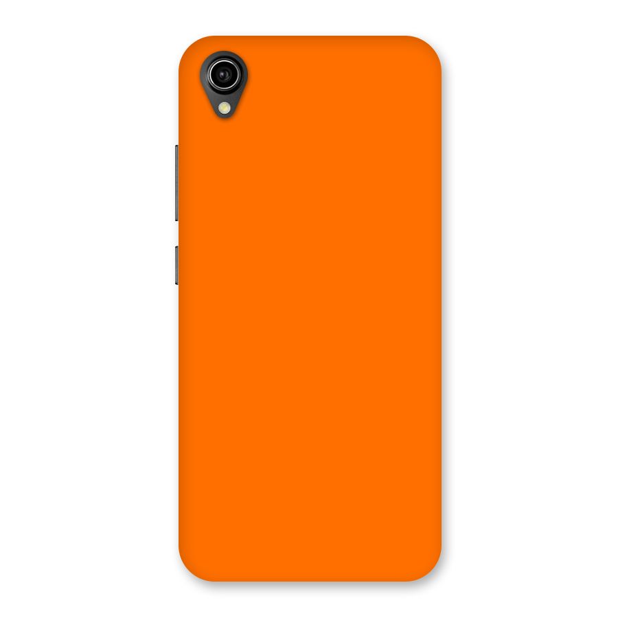Mac Orange Back Case for Vivo Y90