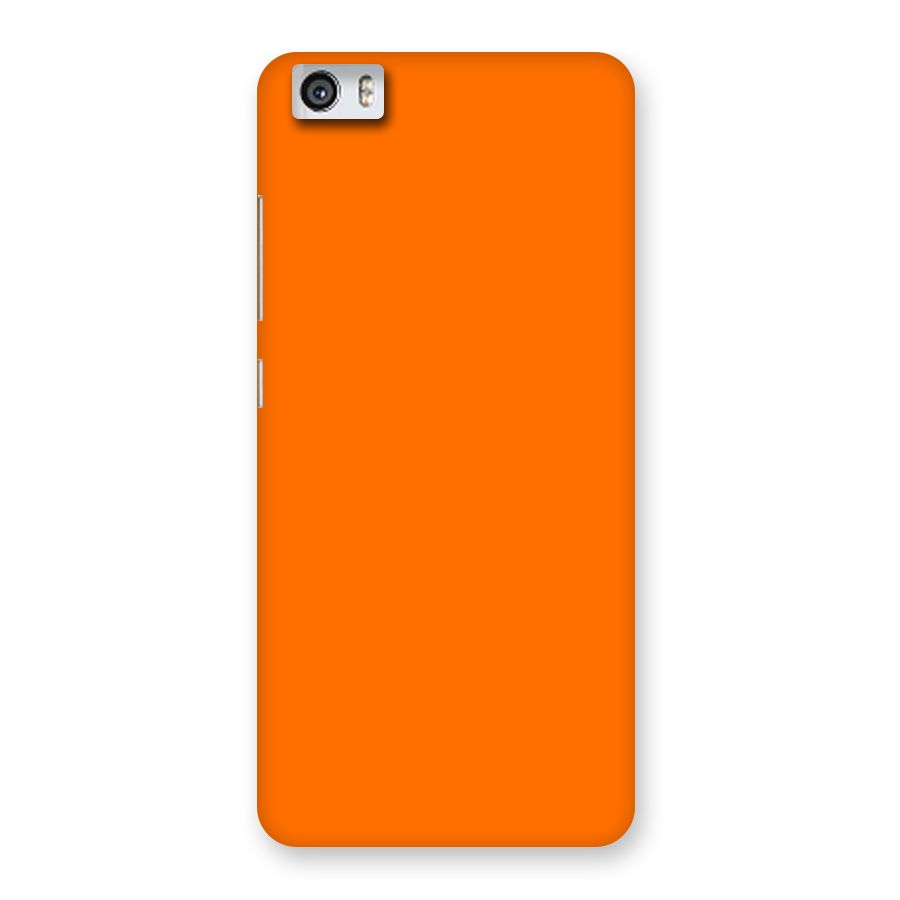 Mac Orange Back Case for Xiaomi Redmi Mi5