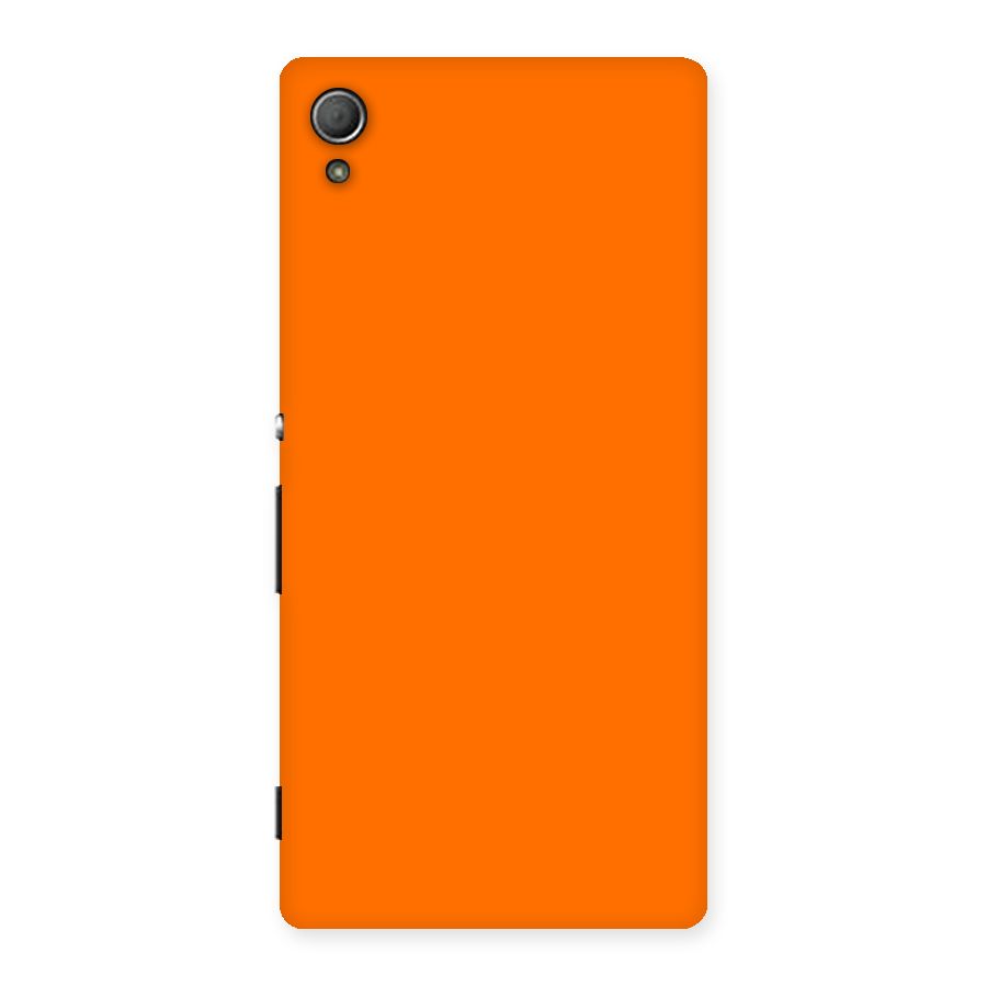 Mac Orange Back Case for Xperia Z4