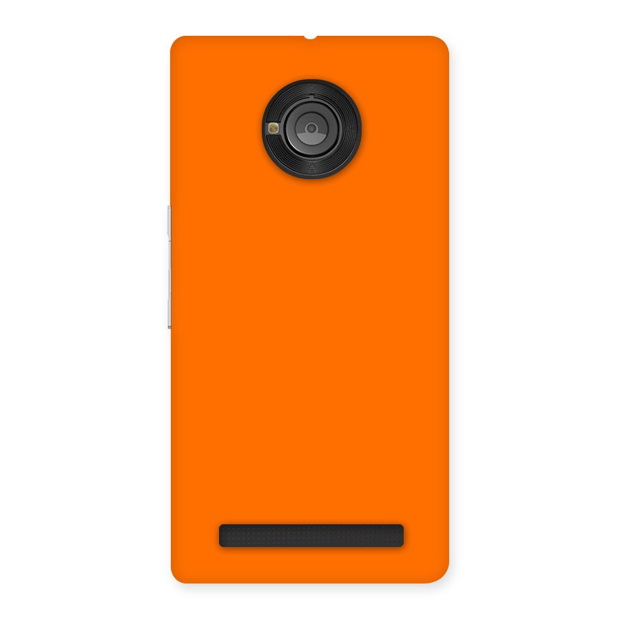 Mac Orange Back Case for Yu Yuphoria
