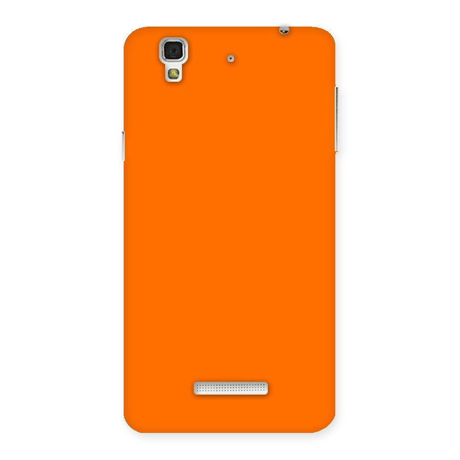Mac Orange Back Case for Yu Yureka