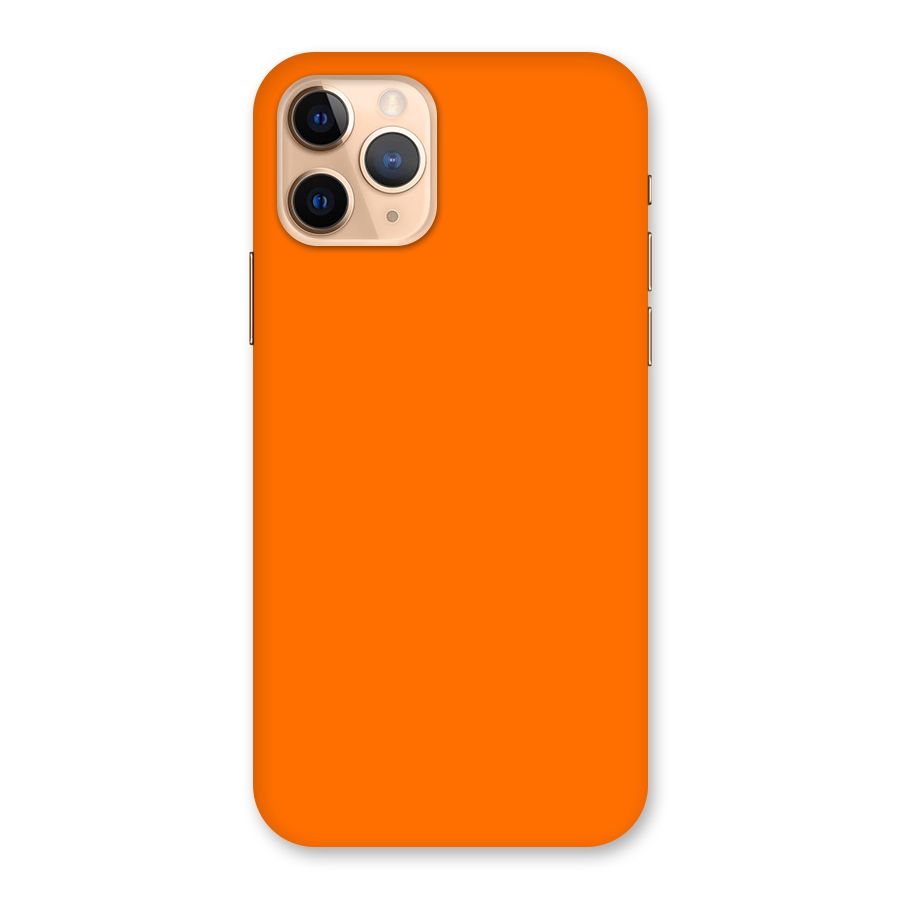 Mac Orange Back Case for iPhone 11 Pro