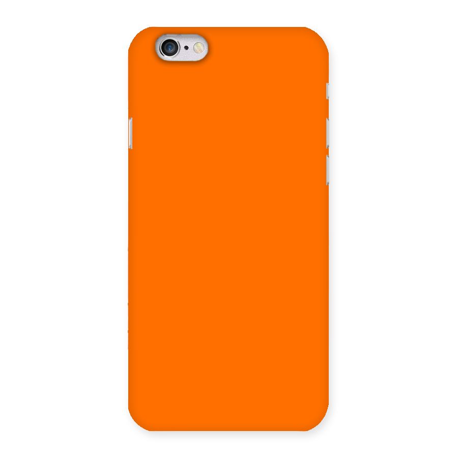 Mac Orange Back Case for iPhone 6 6S