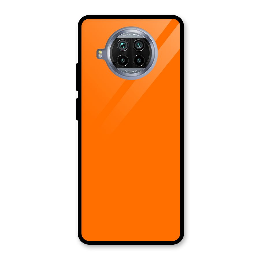 Mac Orange Glass Back Case for Mi 10i