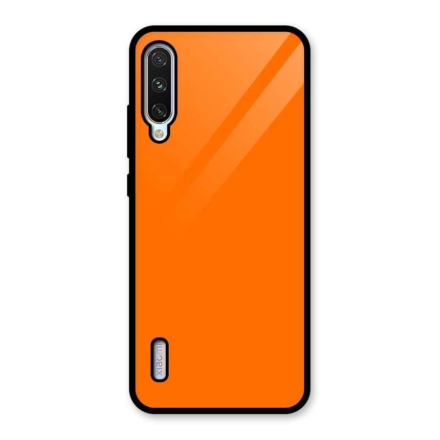 Mac Orange Glass Back Case for Mi A3