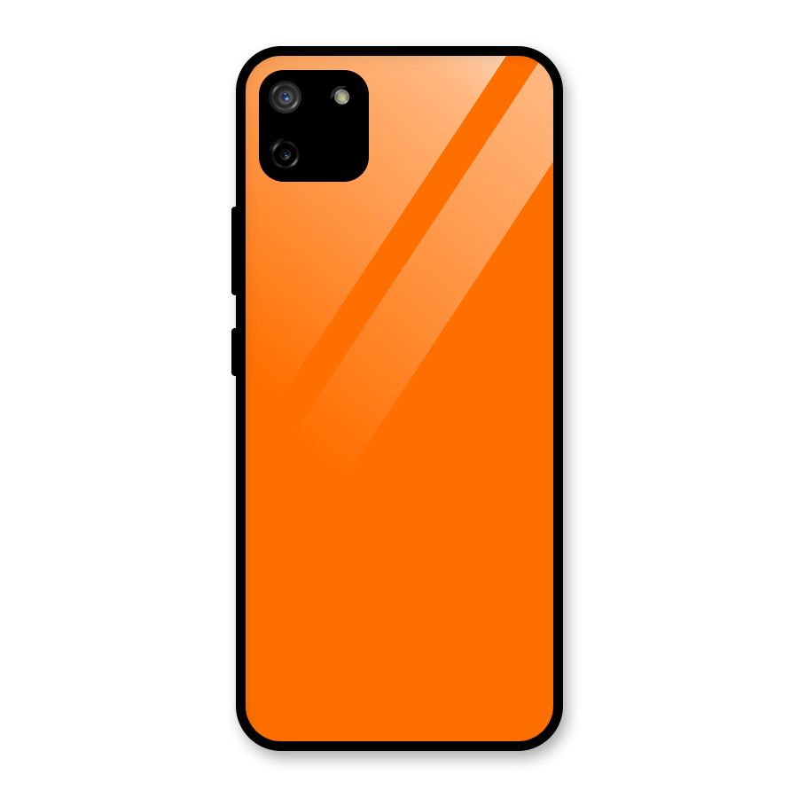 Mac Orange Glass Back Case for Realme C11