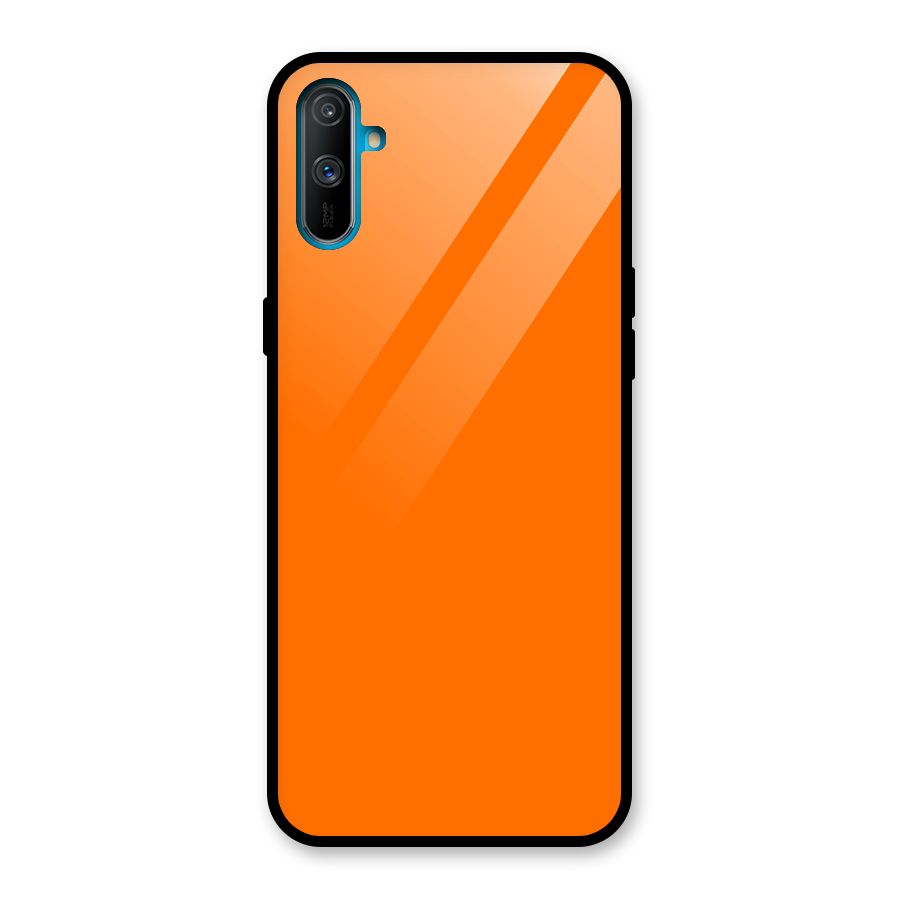 Mac Orange Glass Back Case for Realme C3