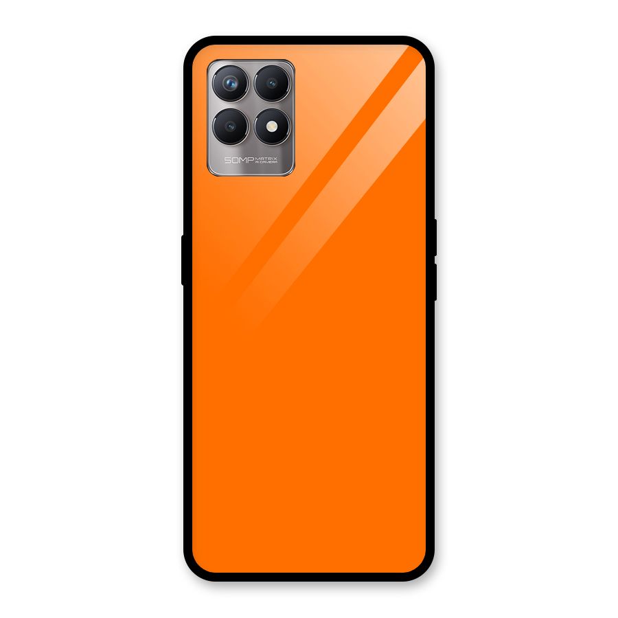 Mac Orange Glass Back Case for Realme Narzo 50