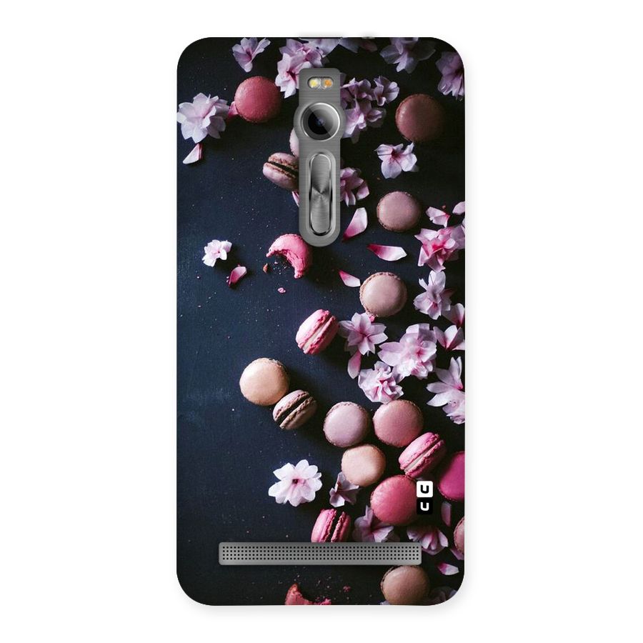 Macaroons And Cheery Blossoms Back Case for Asus Zenfone 2