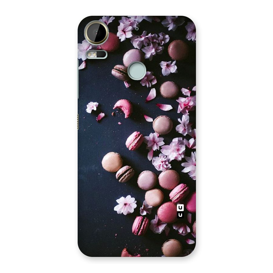 Macaroons And Cheery Blossoms Back Case for Desire 10 Pro