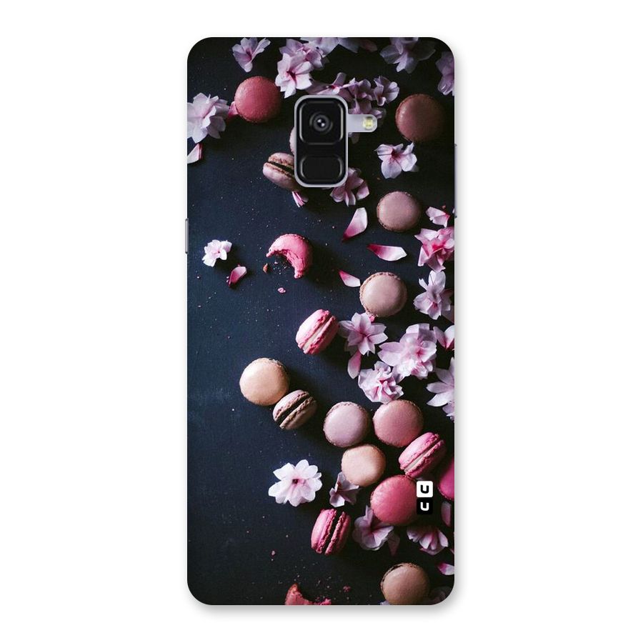 Macaroons And Cheery Blossoms Back Case for Galaxy A8 Plus