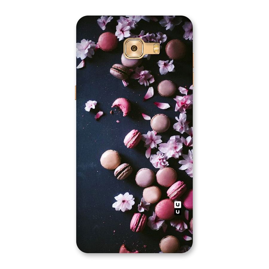 Macaroons And Cheery Blossoms Back Case for Galaxy C9 Pro