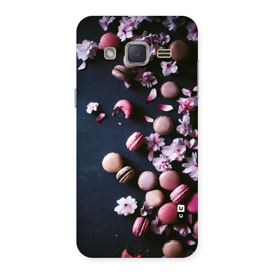 Macaroons And Cheery Blossoms Back Case for Galaxy J2