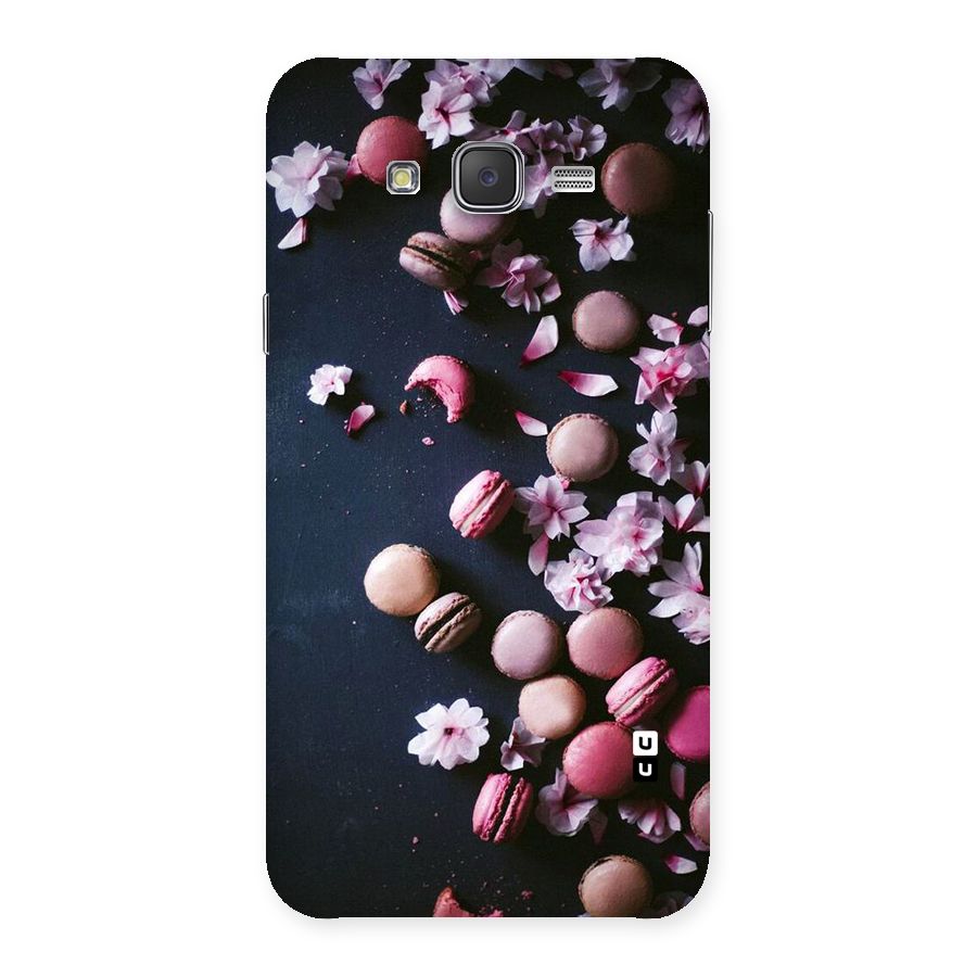 Macaroons And Cheery Blossoms Back Case for Galaxy J7