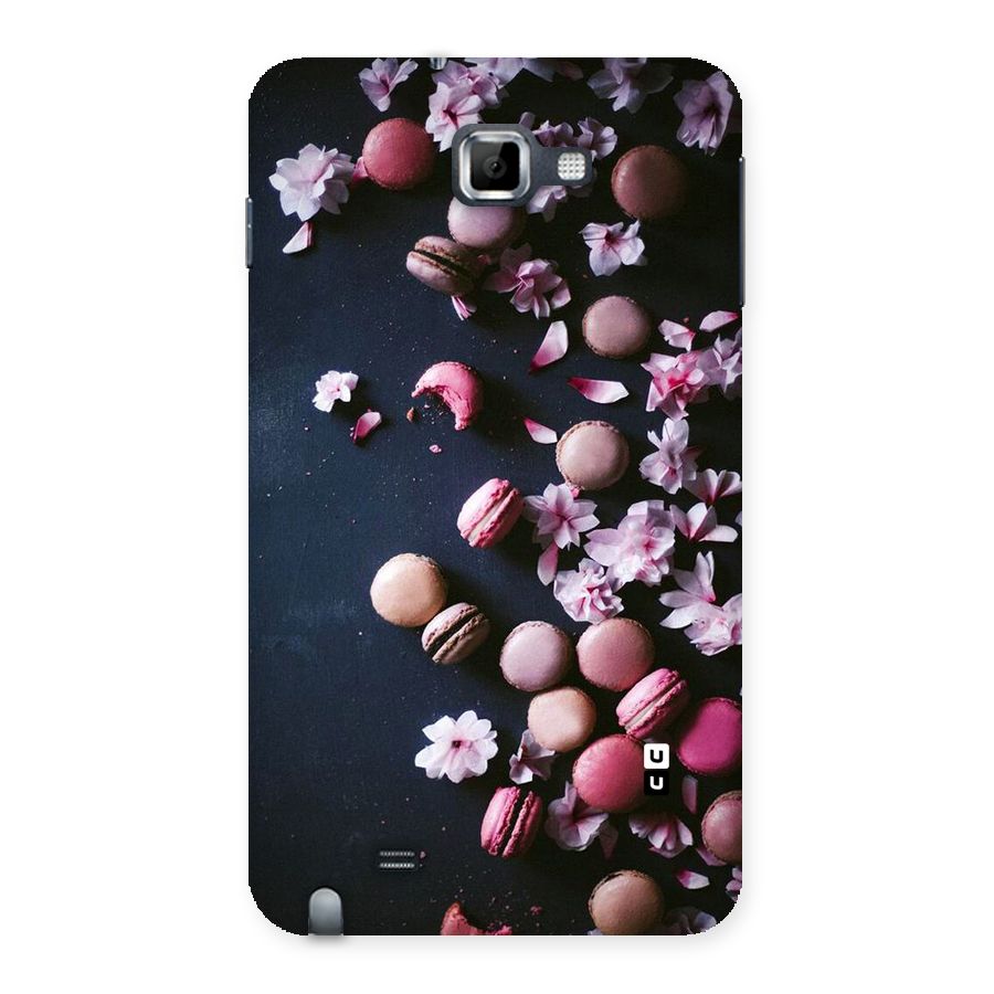 Macaroons And Cheery Blossoms Back Case for Galaxy Note