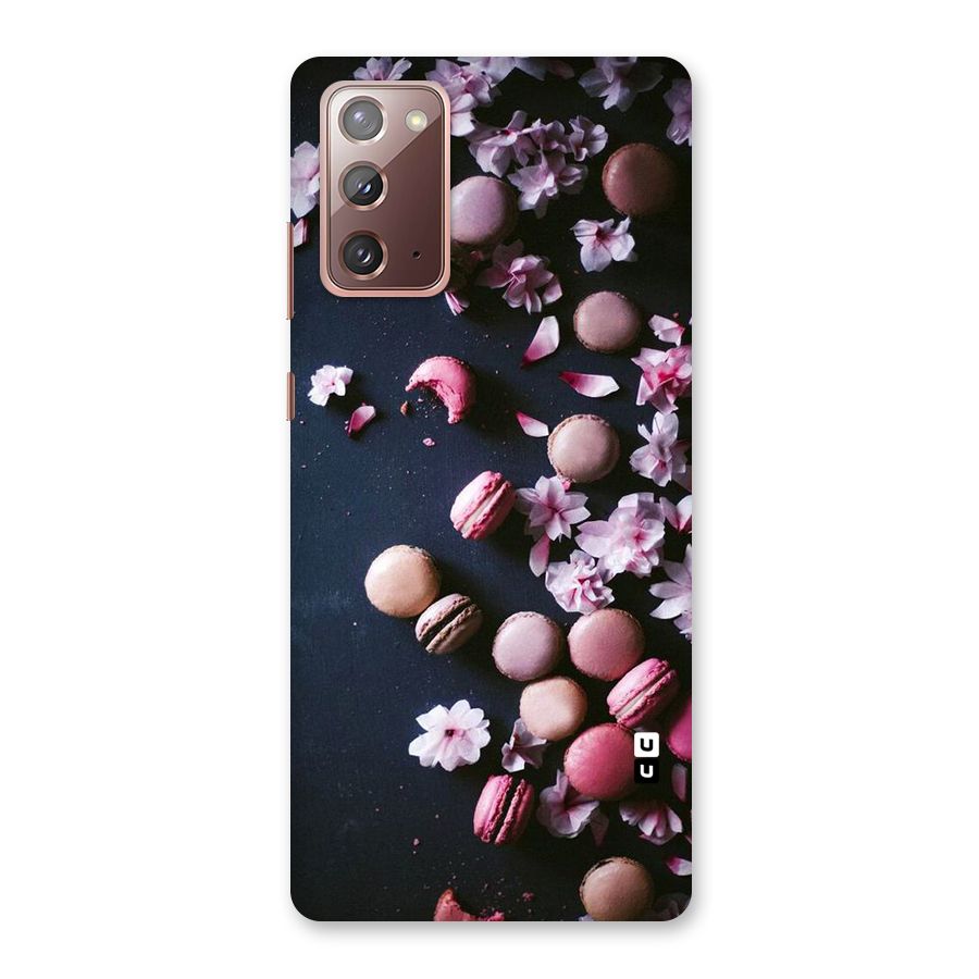 Macaroons And Cheery Blossoms Back Case for Galaxy Note 20