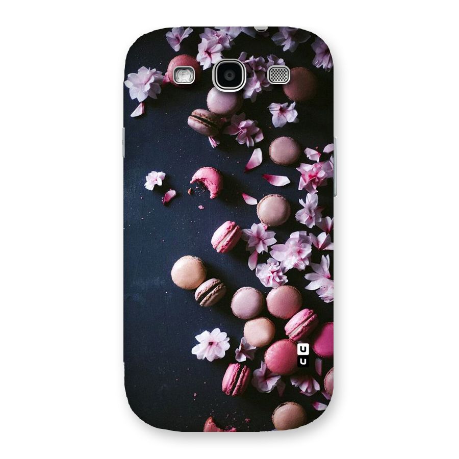 Macaroons And Cheery Blossoms Back Case for Galaxy S3