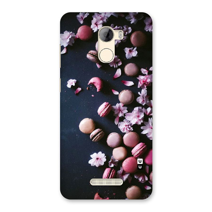 Macaroons And Cheery Blossoms Back Case for Gionee A1 LIte